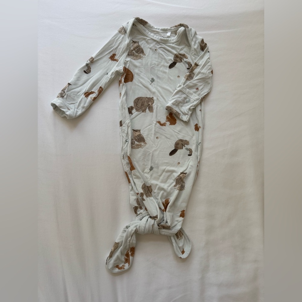 Angel Dear - White Baby Sleep Gown